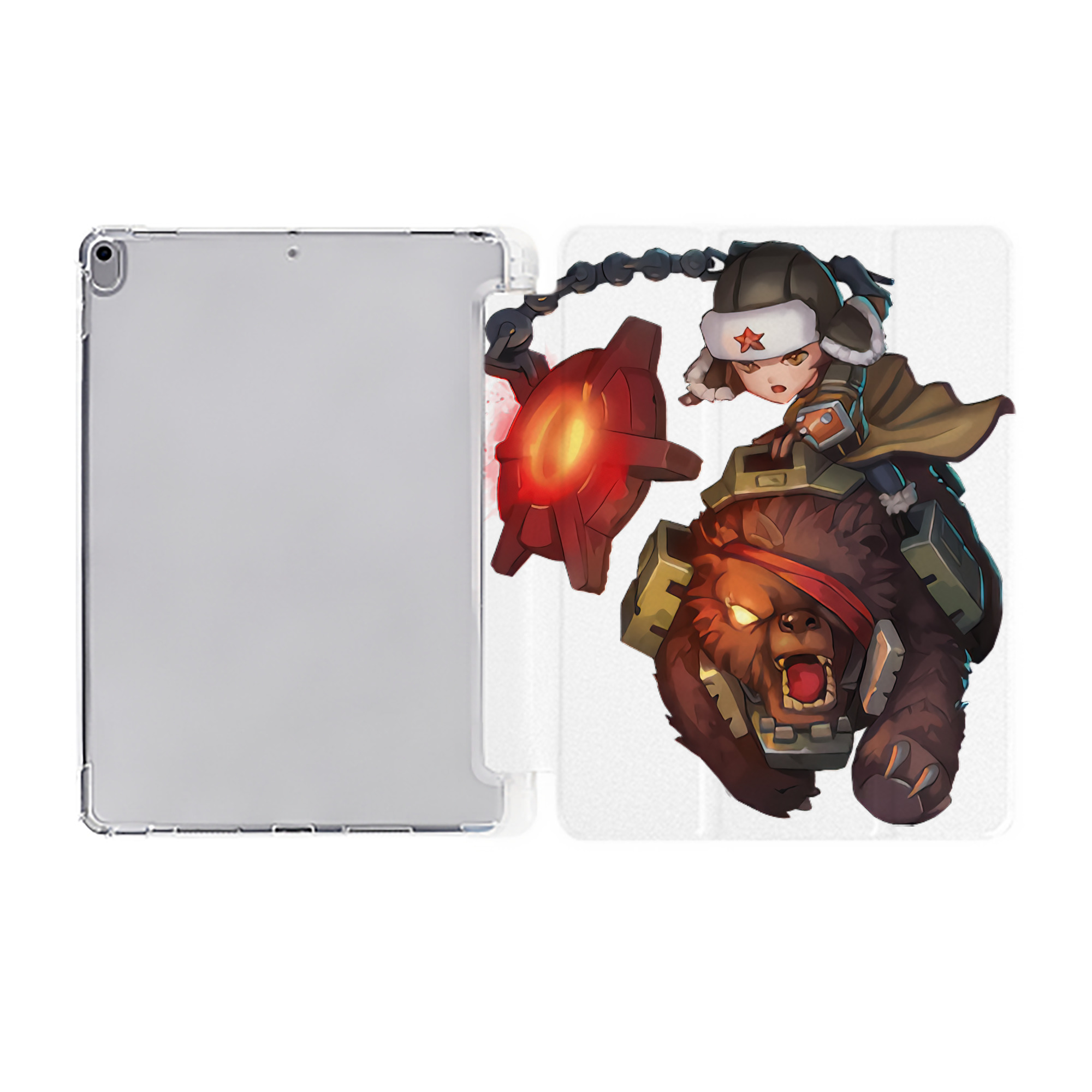 （画像用） リーグ・オブ・レジェンド League of Legends LOL IPad ケース ペン収納付き 三つ折りスタンド PUレザー×シリコン 対応機種9.5/10.5/10.9インチ